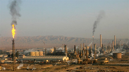 Una unidad especial antiterrorista protege la refinería Biyi